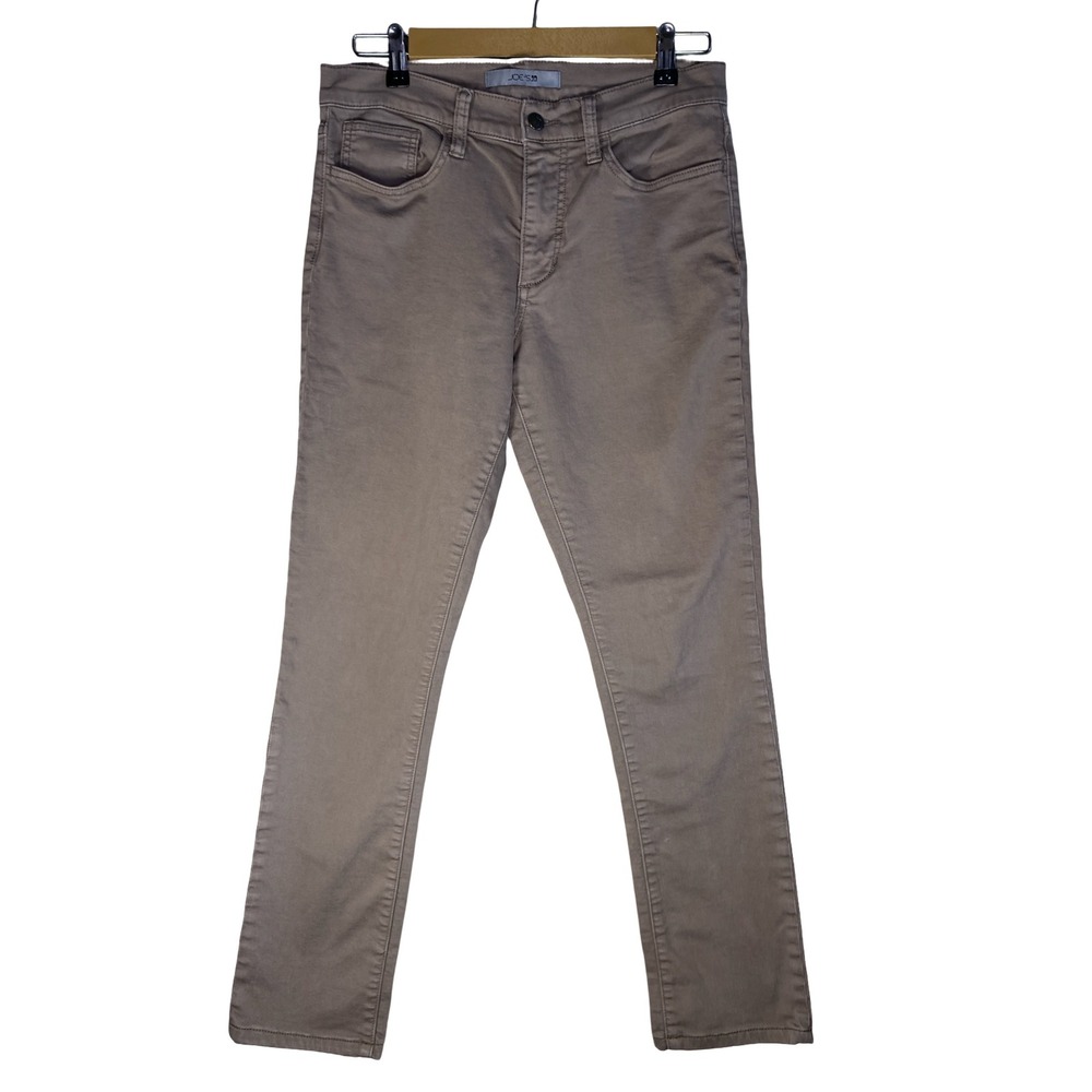 Joe's Jeans Slim Fit Walnut Brown Taupe Pants Women Size 29 Trousers